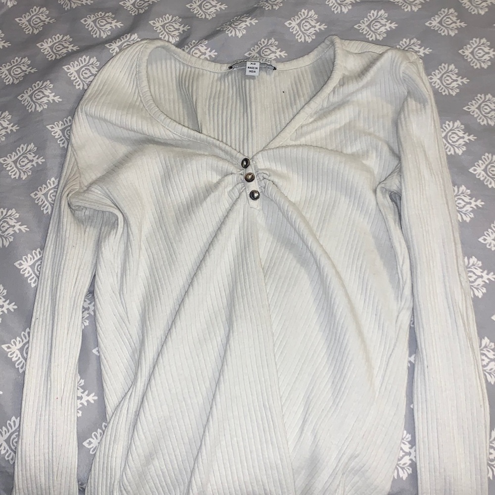 white long sleeve